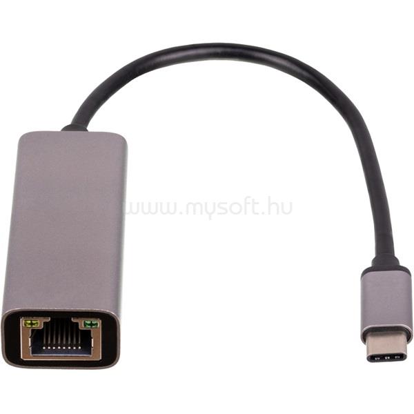 AKYGA AK-AD-65 15cm USB-C - 1000 Mbps Ethernet adapter