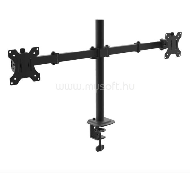 AKYGA AK-MB-02 Kettős monitorkar VESA 75x75mm/100x100mm