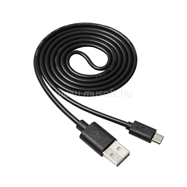 AKYGA AK-USB-21 USB A - MicroB kábel, 1m