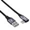 AKYGA AK-USB-58 USB A (m) / USB type C (m) 60W Cable 0,3m Black AK-USB-58 small