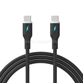 AKYGA AK-USB-67 USB-C to USB-C 60W Cable 1m Black AK-USB-67 small