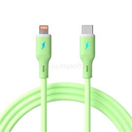 AKYGA AK-USB-73 USB-C to Lightning 30W Cable 1m Green AK-USB-73 small