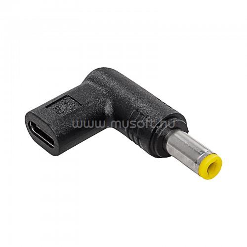 AKYGA Akyga AK-ND-C01 USB-C / 5.5 x 2.5 mm Notebook adapter