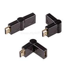 AKYGA HDMI apa / HDMI anya 180° adapter - AK-AD-40 AK-AD-40 small