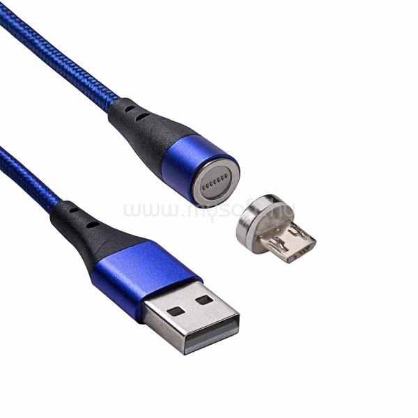 AKYGA Kábel USB A / USB micro B 1m magnetic AK-USB-47