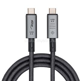 AKYGA Kábel USB4 type C 1m AK-USB-45 40Gb/s 240W AK-USB-45 small