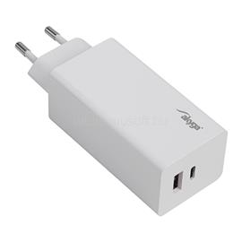 AKYGA Töltő USB-A + USB-C PD 5-20V / max. 5A 100W Quick Charge 3.0 GaN AK-CH-20 small