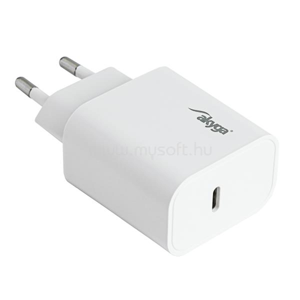 AKYGA USB Töltő USB-C PD 5-12V / max. 3A 20W Quick Charge 3.0