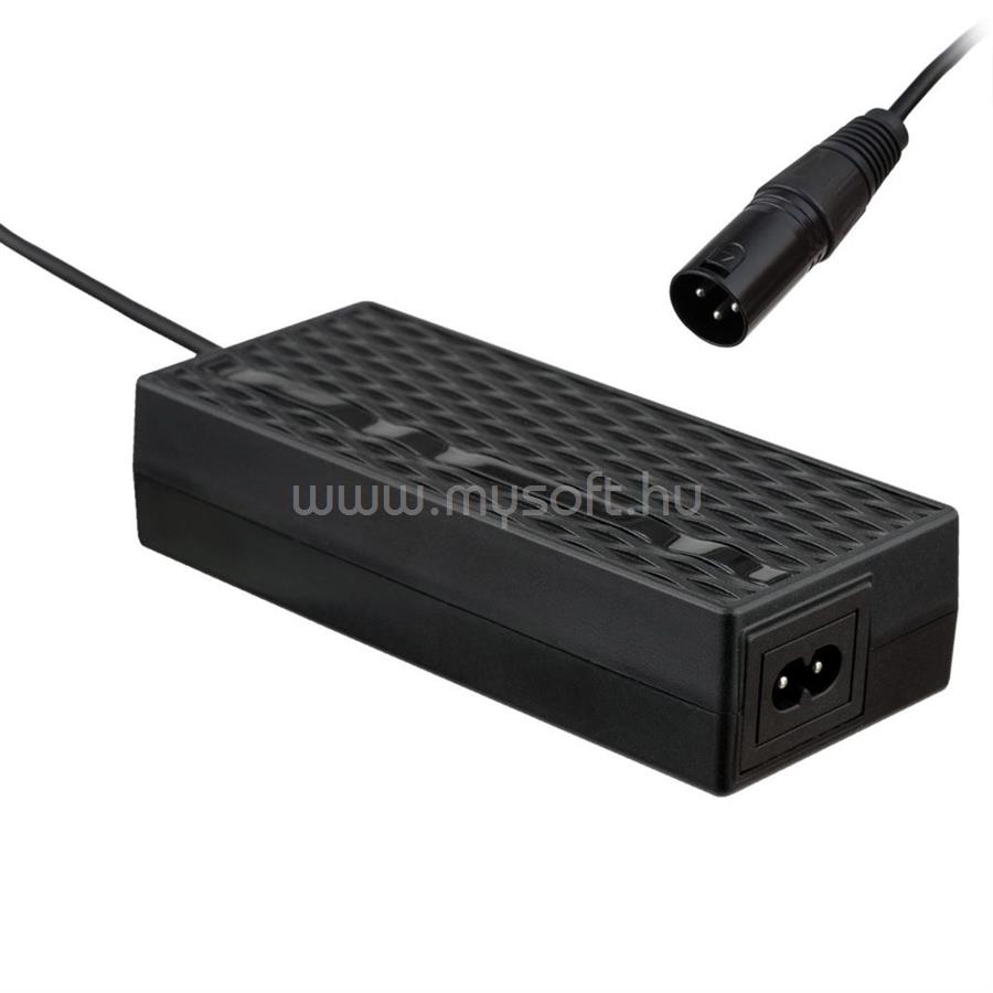 AKYGA elektromos kerékpár töltő 42V / 2A 84W Cannon XLR (AK-EV-03)