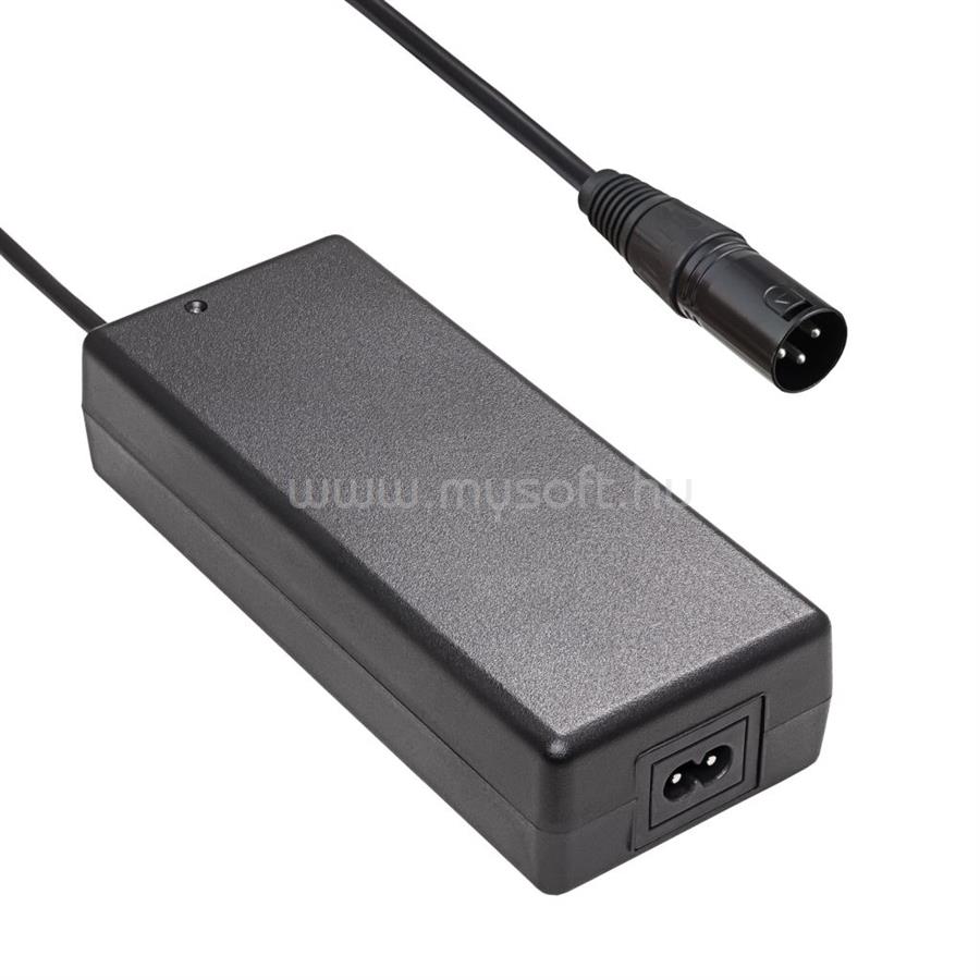 AKYGA elektromos kerékpár töltő 54.6V / 2A 110W Cannon XLR (AK-EV-04)