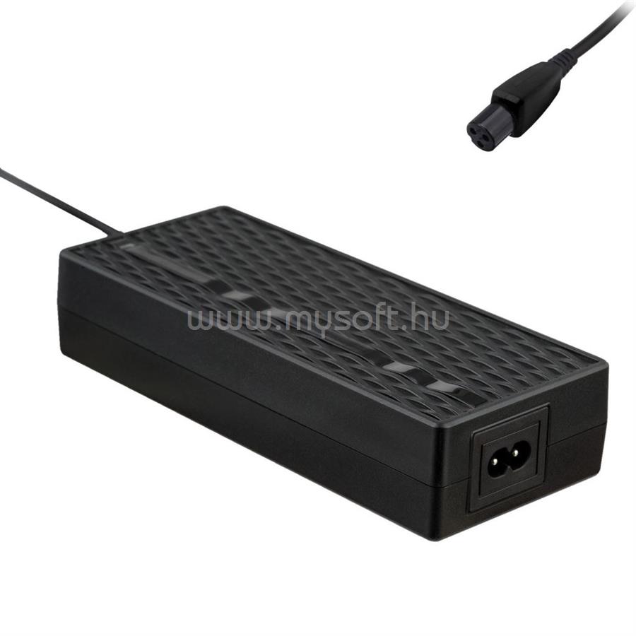 AKYGA elektromos roller töltő 42V / 2A 84W GX12 3-pin 9mm (AK-EV-11)