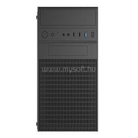 AKYGA Ház AK19BK Micro ATX Fekete, USB3.0, Type-C AK19BK small