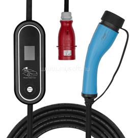 AKYGA Kábel elektromos autókhoz AK-EC-22 CEE 5pin / Type2 LCD 3-fázisú 32A 22kW 5m AK-EC-22 small