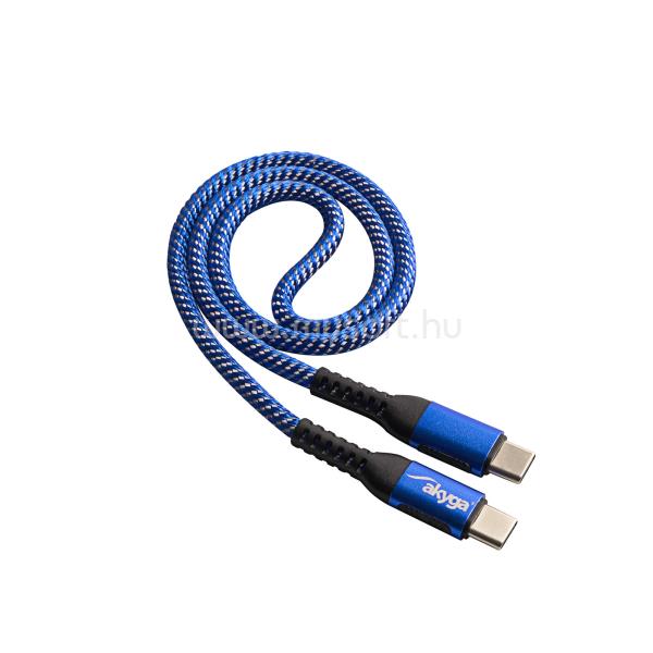 AKYGA Kábel USB 2.0 type C 0.5m AK-USB-36 100W