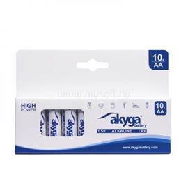 AKYGA LR6, 1.5V, 3050mAh, AA alkáli elem 10db (AKY2067) AKY2067 small
