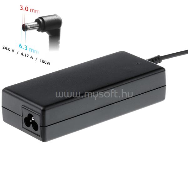 AKYGA Tápegység AK-ND-73 24V / 4.17A 100W 6.3 x 3.0 mm