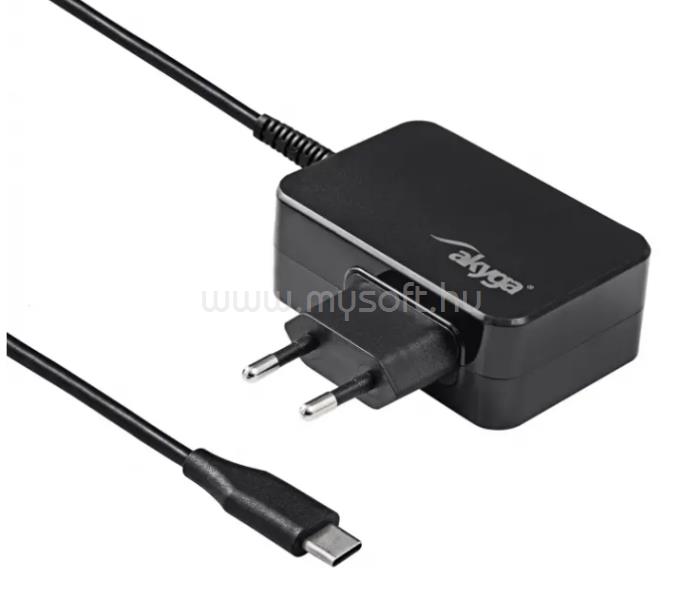 AKYGA Tápegység AK-ND-82 5 - 20V / 3 - 4.5A 90W USB-C Power Delivery 3.0 GaN Del