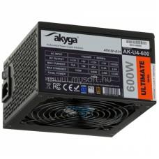 AKYGA tápegység AK-U4-600 Ultimate 600W 80+ Bronze