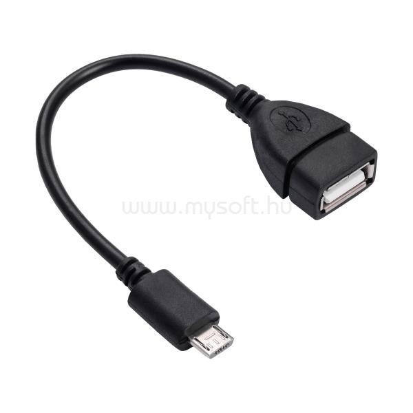 AKYGA USB-AF / microUSB-B átalakító adapter kábel - AK-AD-09
