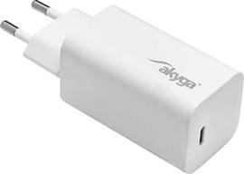 AKYGA USB-s töltőkészülék 65 W Beltér Kimeneti áram (max.) 3.25 A 1x USB-C Kimenetek száma: 1 x (AK-CH-23) AK-CH-23 small