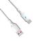 AKYGA USB type C / USB A 1.8m Szilikon kábel 1m fehér (AK-USB-60) AK-USB-60 small