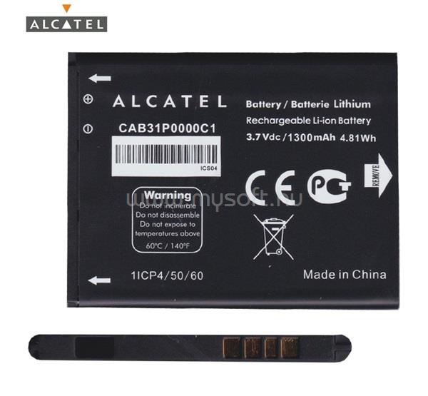 ALCATEL Alcatel Pixi 3 3.5 / Pop C2 / Pop D1 ALCATEL akku 1300mAh LI-ION