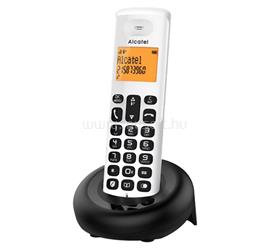 ALCATEL E160 telefon készülék vezeték nélküli, DECT, FEHÉR E160_W small
