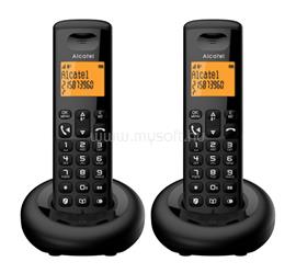 ALCATEL E260 DUO telefon készülék vezeték nélküli, DECT, FEKETE E260DUOBK small