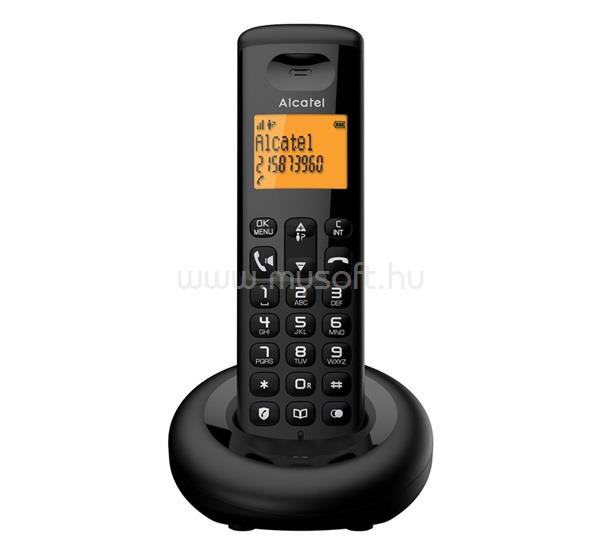ALCATEL E260 telefon készülék vezeték nélküli, DECT, FEKETE