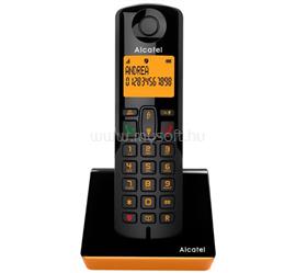 ALCATEL S280 telefon készülék vezeték nélküli, DECT, FEKETE/NARANCSSÁRGA S280 small