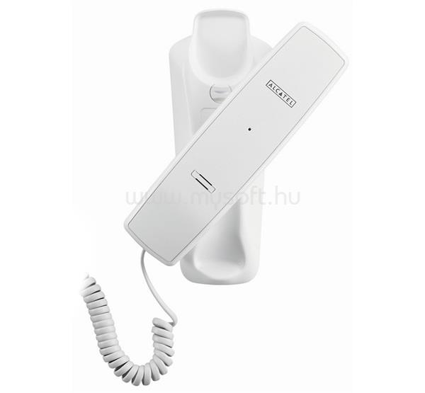 ALCATEL TEMPORIS 10 telefon készülék vezetékes, falra szerelhető, FEHÉR