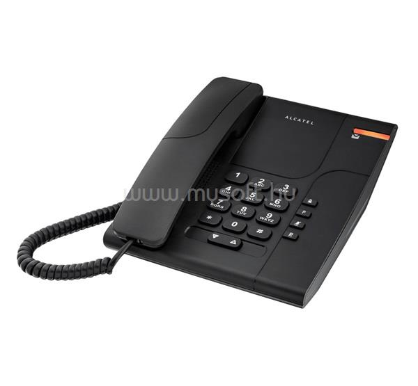 ALCATEL TEMPORIS 180 telefon készülék vezetékes FEKETE