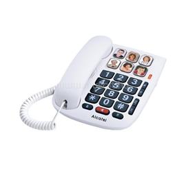 ALCATEL TMAX10 PLUS telefon készülék vezetékes, nagy gomb, FEHÉR TMAX10PLUS_W small