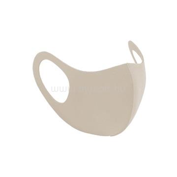 ALCOR 3D Spandex mosható gyerekmaszk 6-12 éves korig - Cappuccino