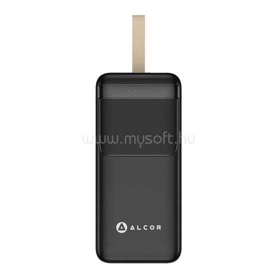 ALCOR SK55 vésztöltő / külső akkumulátor 30000 mAh, 20 W - fekete