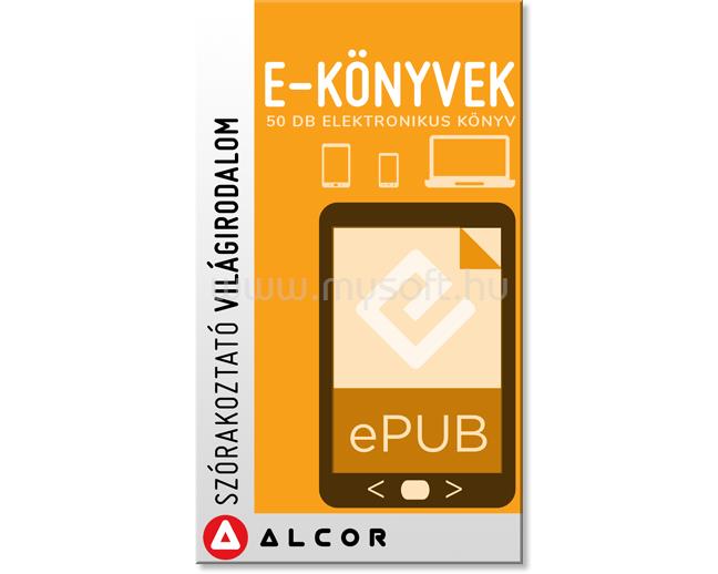 ALCOR Digitális könyvcsomag - Szórakoztató irodalom 50 kötet
