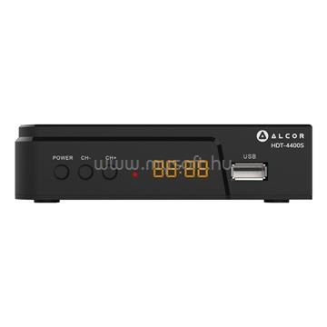 ALCOR HDT-4400S Set-Top-Box DVB-T/T2 vevő