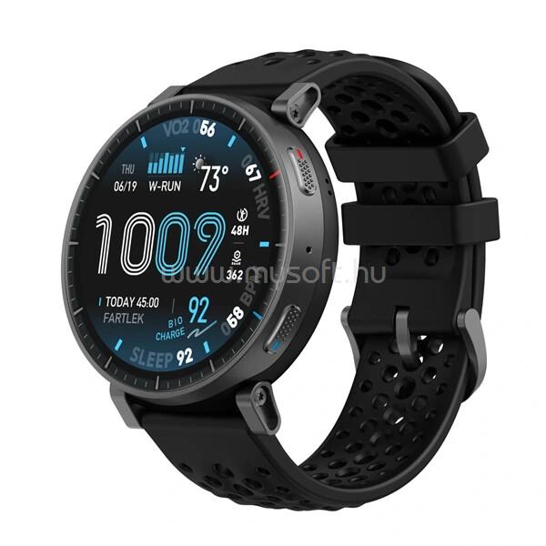 AMAZFIT Active MAX NFC fekete okosóra