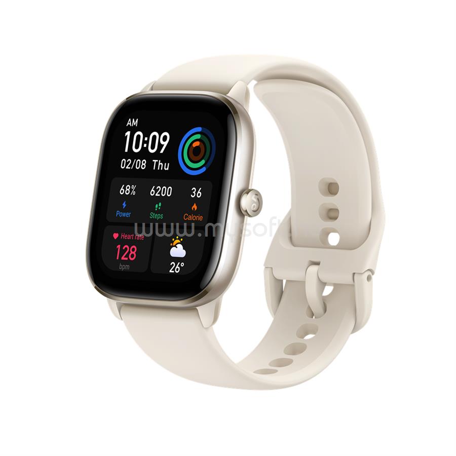 AMAZFIT GTS 4 mini okosóra (Moonlight White fehér)