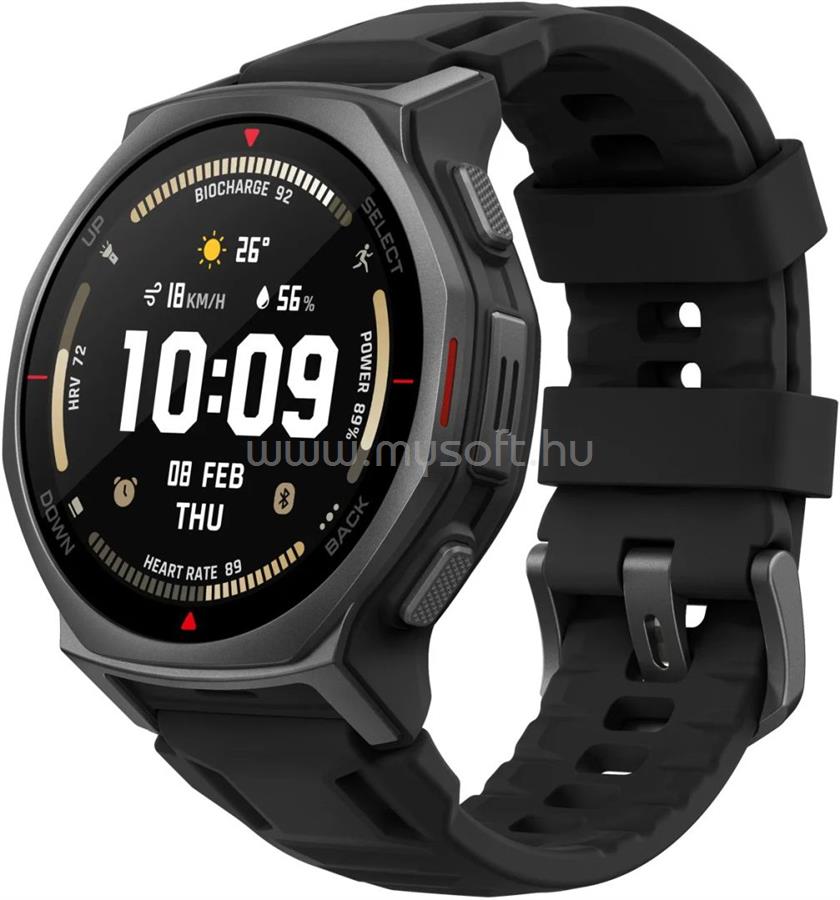 AMAZFIT T-Rex 3 Pro 44mm NFC okosóra (fekete)