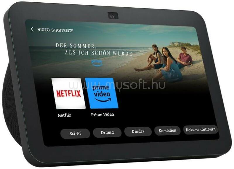 AMAZON Echo Show 8 Gen.3 2023 smart home hub fekete