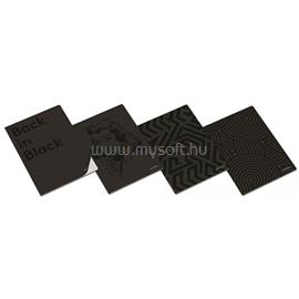AMBAR Clever A5 40lapos fekete kockás füzet AMBAR_26163100 small