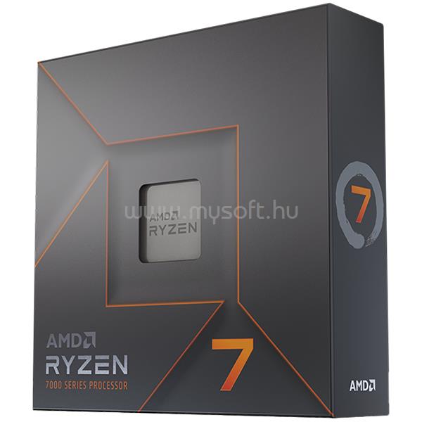 AMD Ryzen 7 7700X (8 Cores, 32MB Cache, 4.5 up to 5.4GHz, AM5) Dobozos, hűtés nélkül