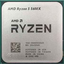 AMD Ryzen 5 5600X (6 Cores, 32MB Cache, 3.7 up to 4.6 GHz, AM4) OEM, hűtéssel, nincs VGA 100-000000065 small
