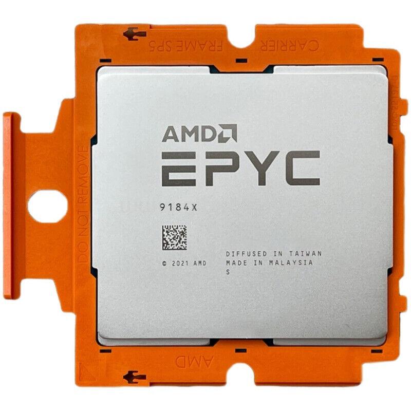 AMD EPYC 9184X (16 Cores, 768MB Cache, 3.55 up to 4.2 GHz, SP5) OEM, hűtés nélkül, nincs VGA