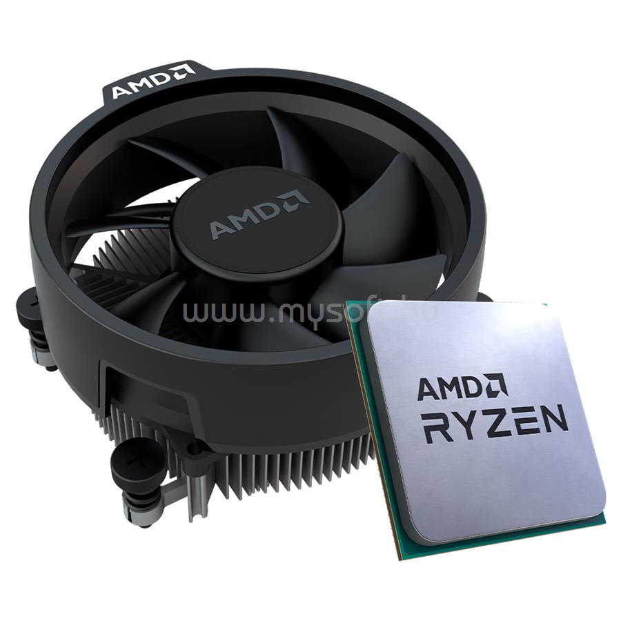 AMD Ryzen 5 4500 (6 Cores, 8MB Cache, 3.6 up to 4.1GHz, AM4) OEM, hűtéssel, nincs VGA