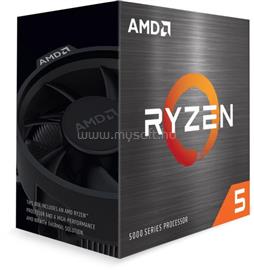 AMD Ryzen 5 5600X (6 Cores, 32MB Cache, 3.7 up to 4.6 GHz, AM4) Dobozos, hűtéssel, nincs VGA 100-100000065BOX small