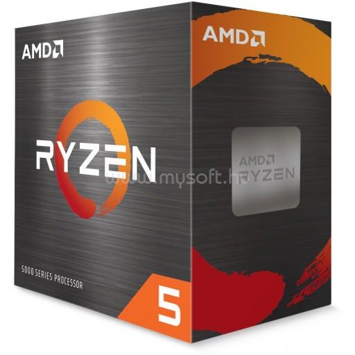 AMD Ryzen 5 5500 (6 Cores, 16MB Cache, 3.6 up to 4.2GHz, AM4) Dobozos, hűtéssel, nincs VGA