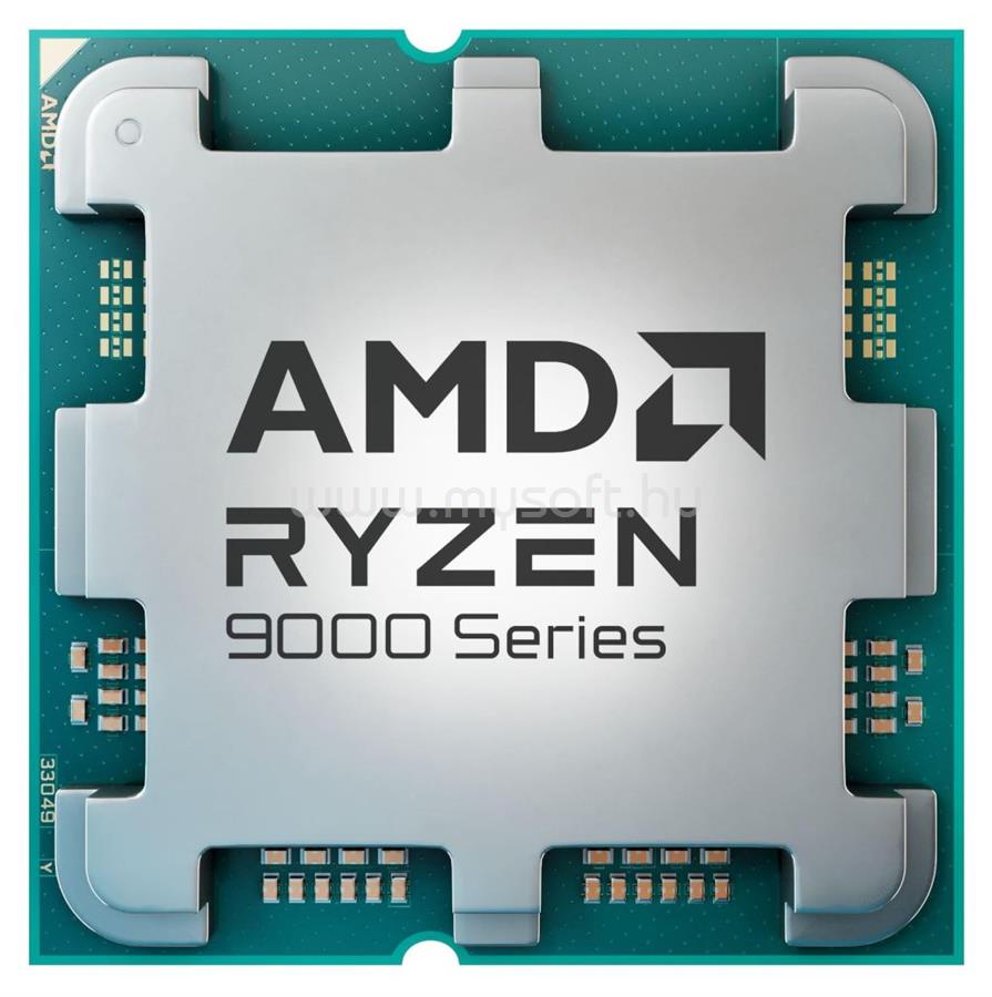 AMD RYZEN 5 9600 (6 Cores, 32MB Cache, 3.8 up to 5.2GHz, AM5) OEM, hűtés nélkül