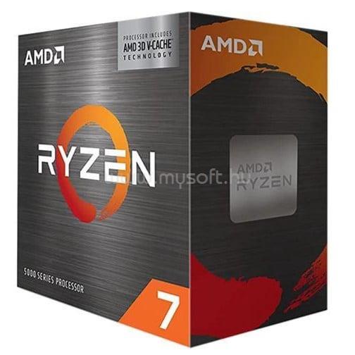 AMD RYZEN 7 5700X3D (8 Cores, 96MB Cache, 3.0 up to 4.1GHz, AM4) Dobozos, hűtés nélkül, nincs VGA